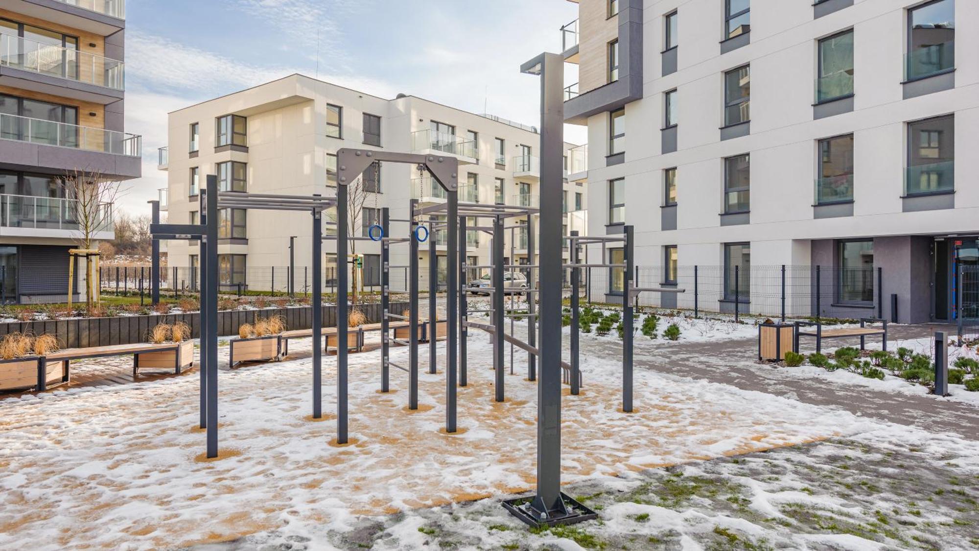 Apartamenty Sun & Snow Przystan Letnica غدانسك المظهر الخارجي الصورة