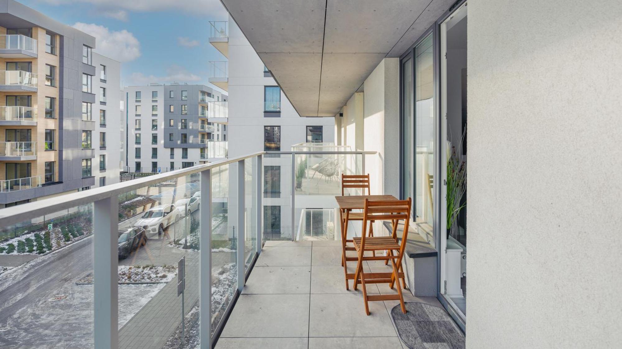 Apartamenty Sun & Snow Przystan Letnica غدانسك المظهر الخارجي الصورة